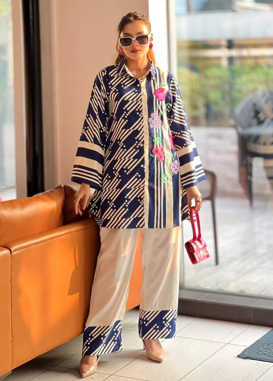 Bold Navy Chic Co-Ord