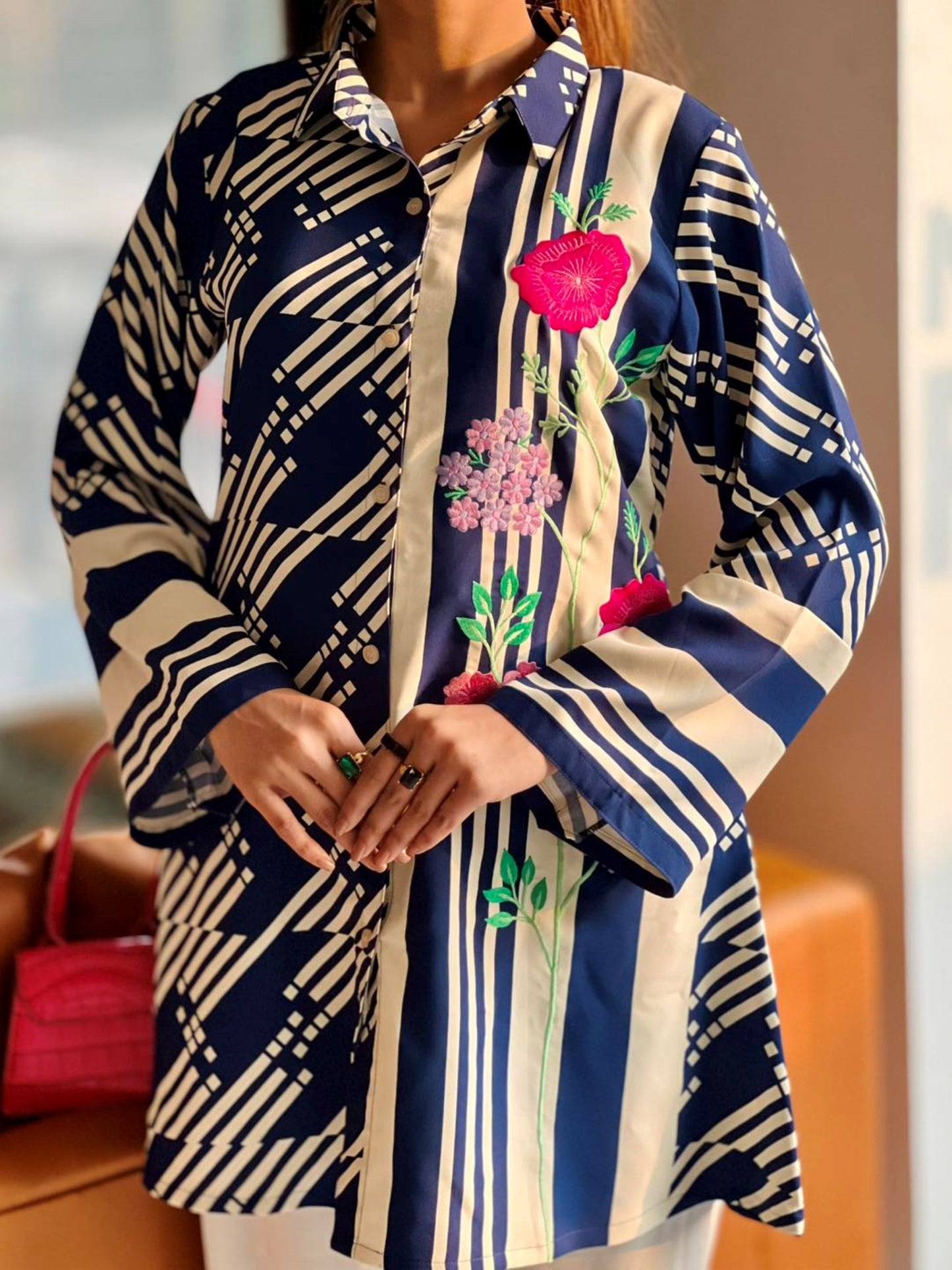 Bold Navy Chic Co-Ord