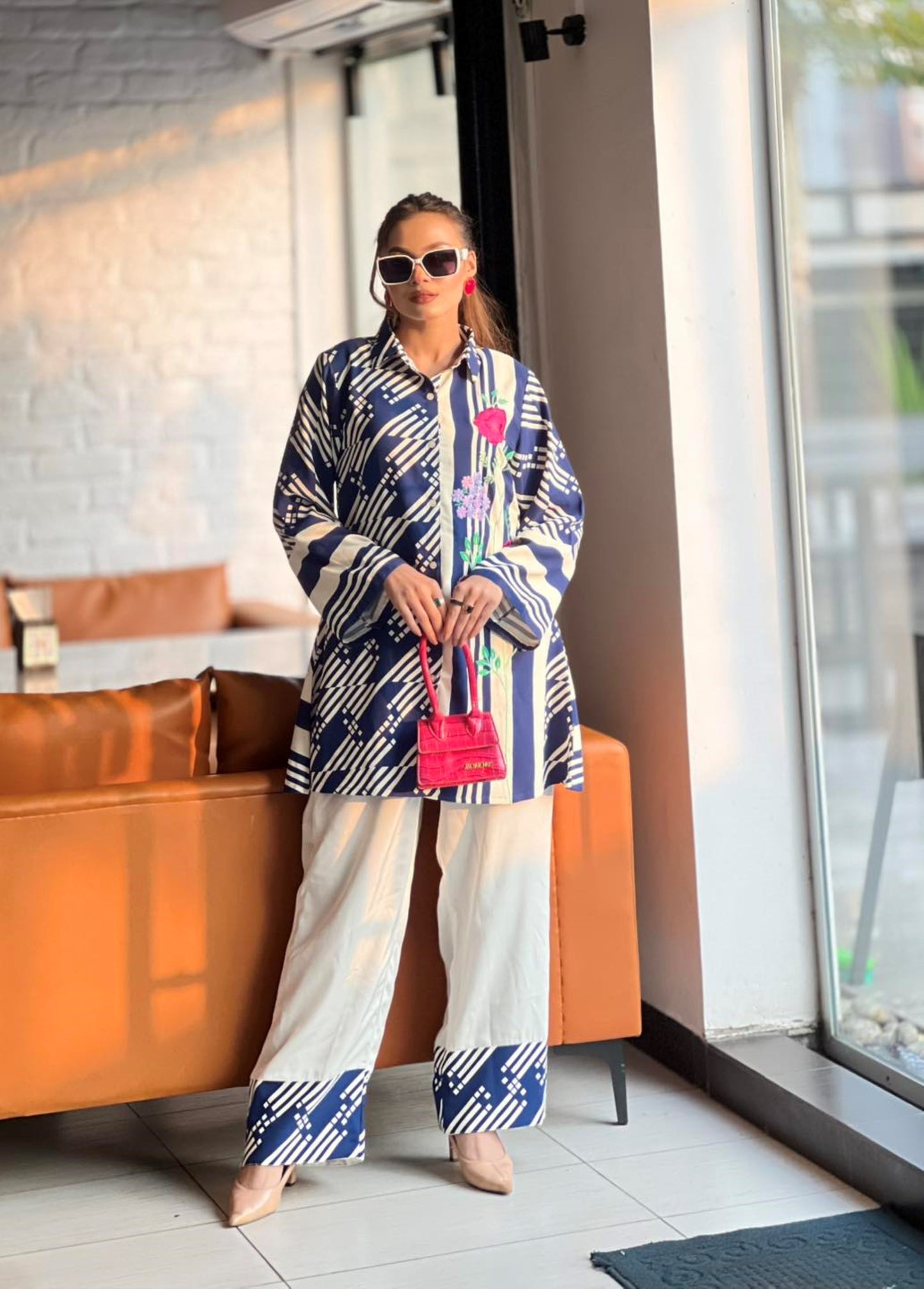 Bold Navy Chic Co-Ord