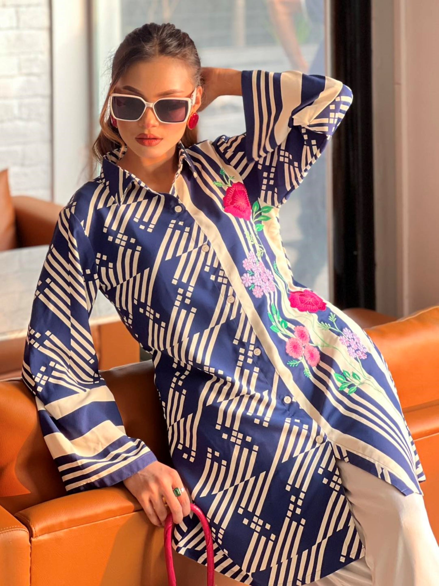 Bold Navy Chic Co-Ord