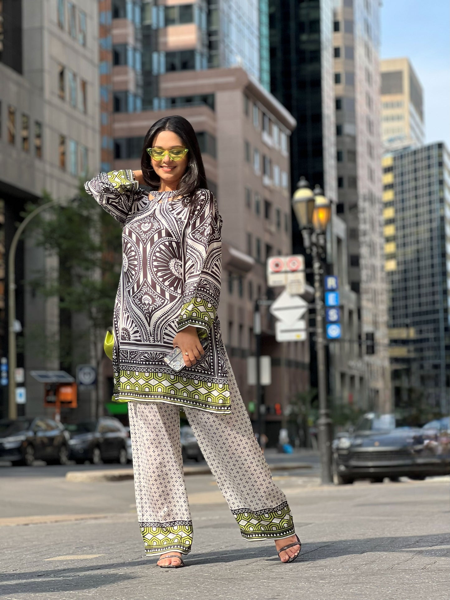 Urban Ethnic Fusion Co-Ord Set