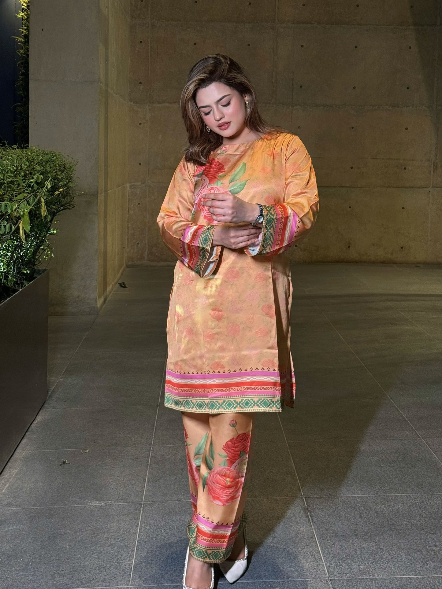 Chic Breeze Printed Coord Set