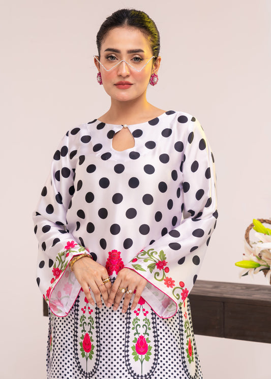 Polka Bloom Charm Three-Piece Set
