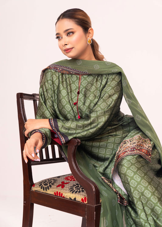Olive Heritage Grace Three-Piece Set