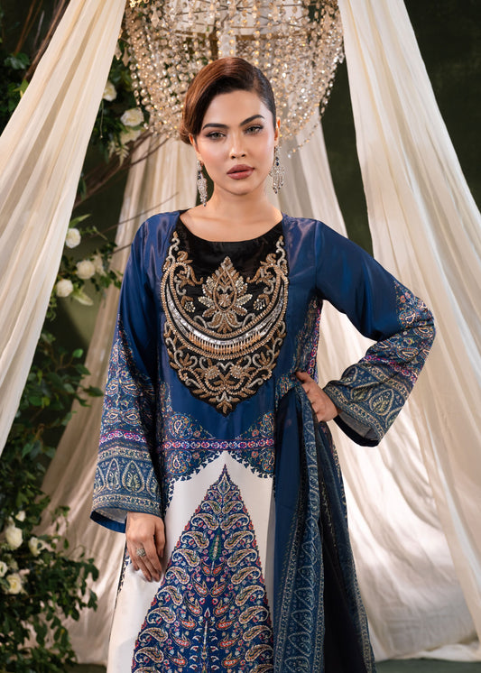 Regal Allure Kameez and Dupatta Set