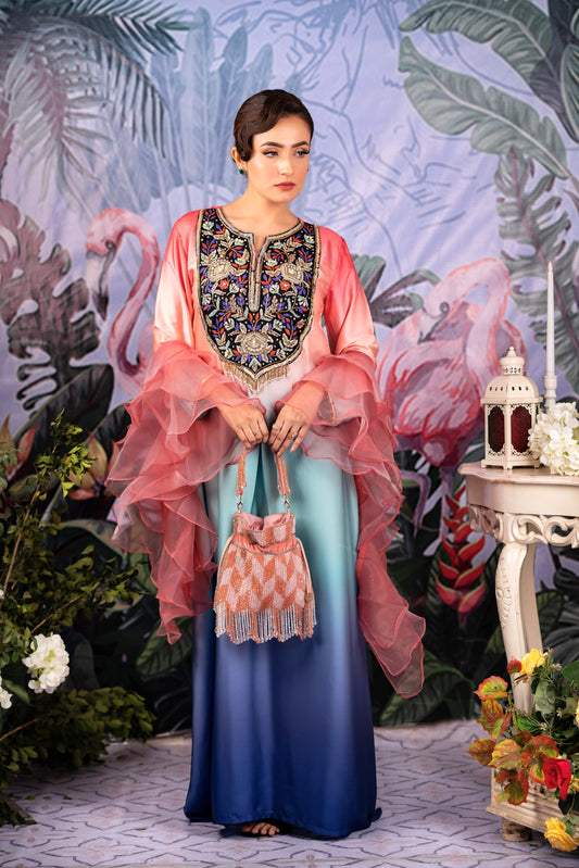 Ombre Elegance Kameez