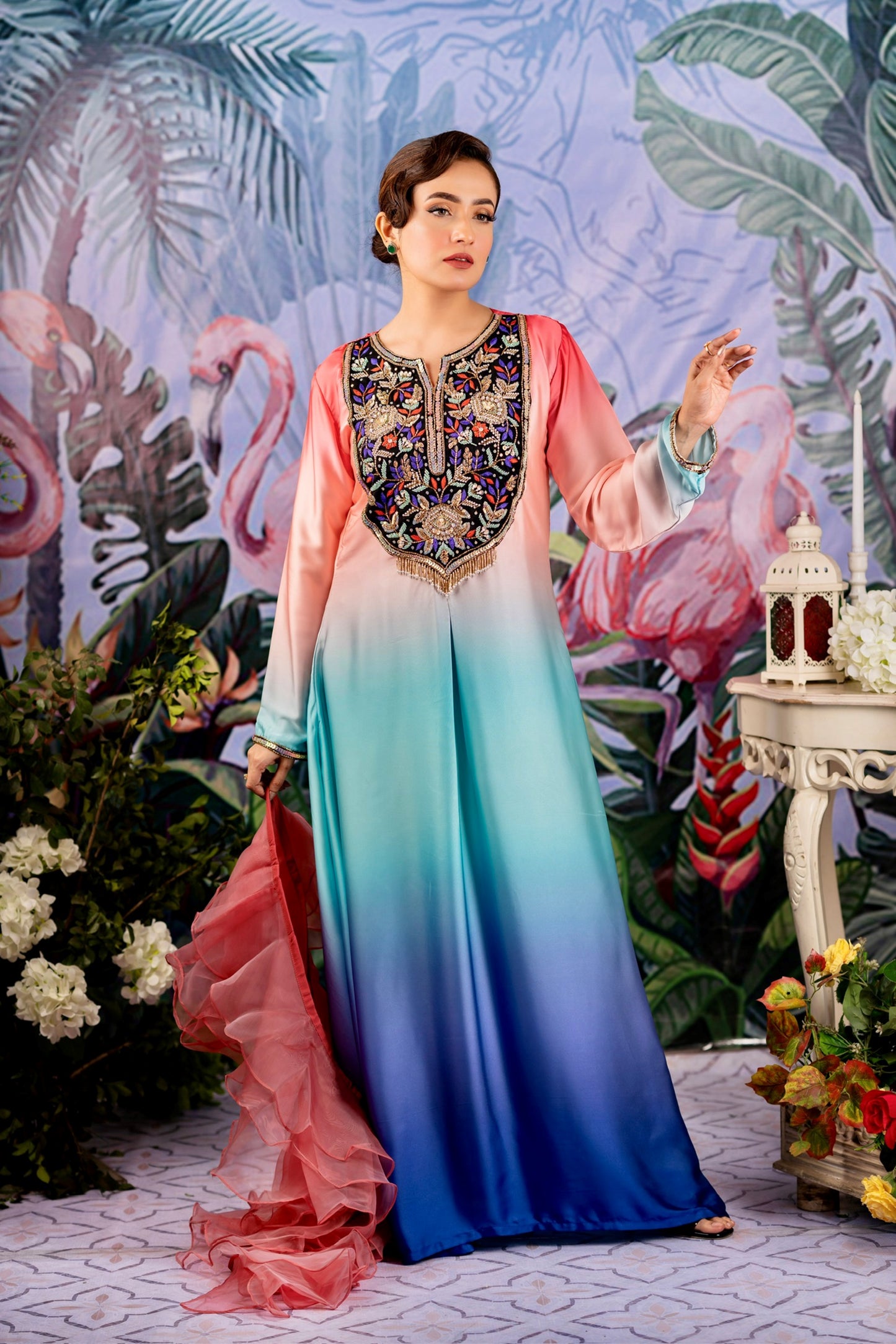 Ombre Elegance Kameez
