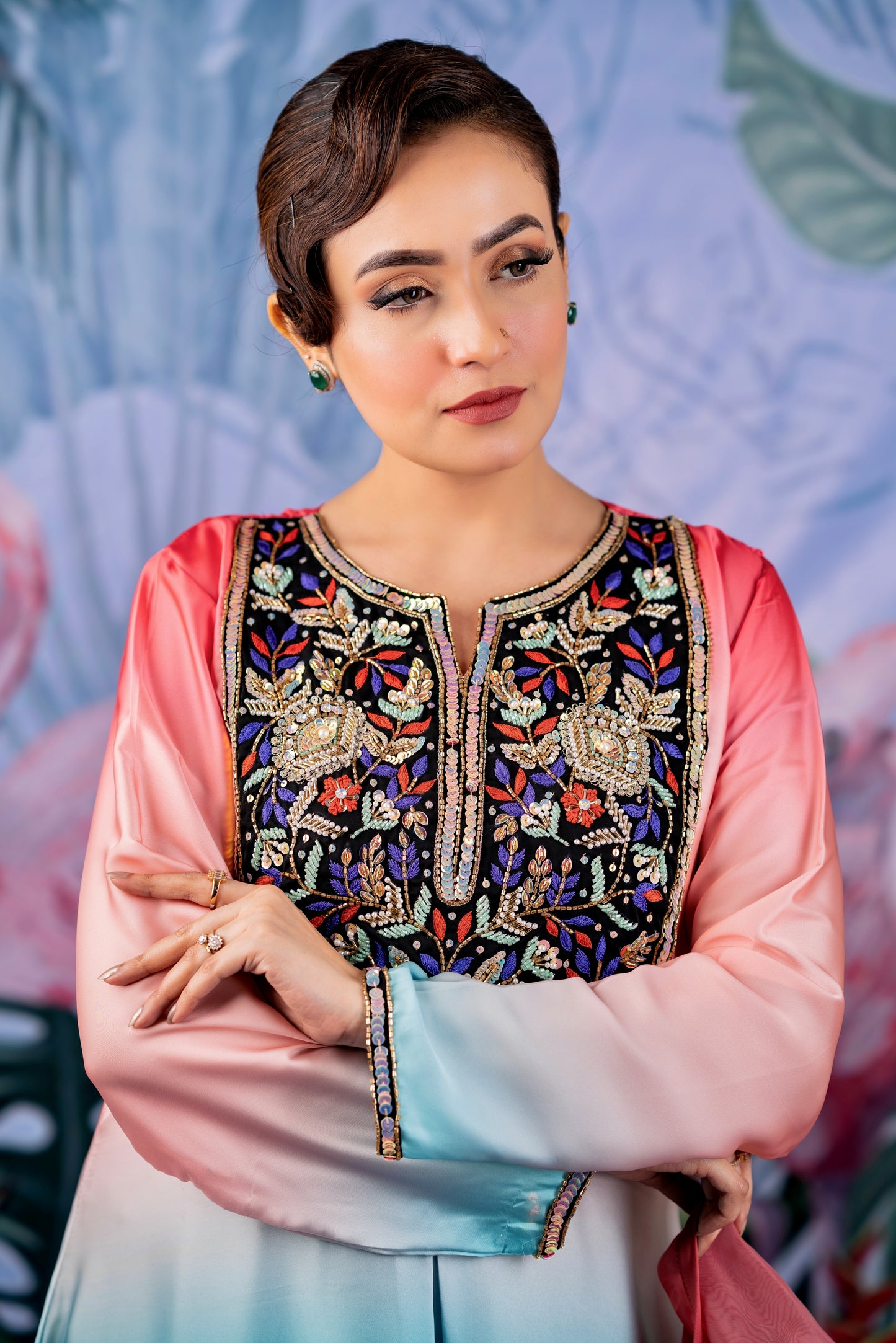 Ombre Elegance Kameez