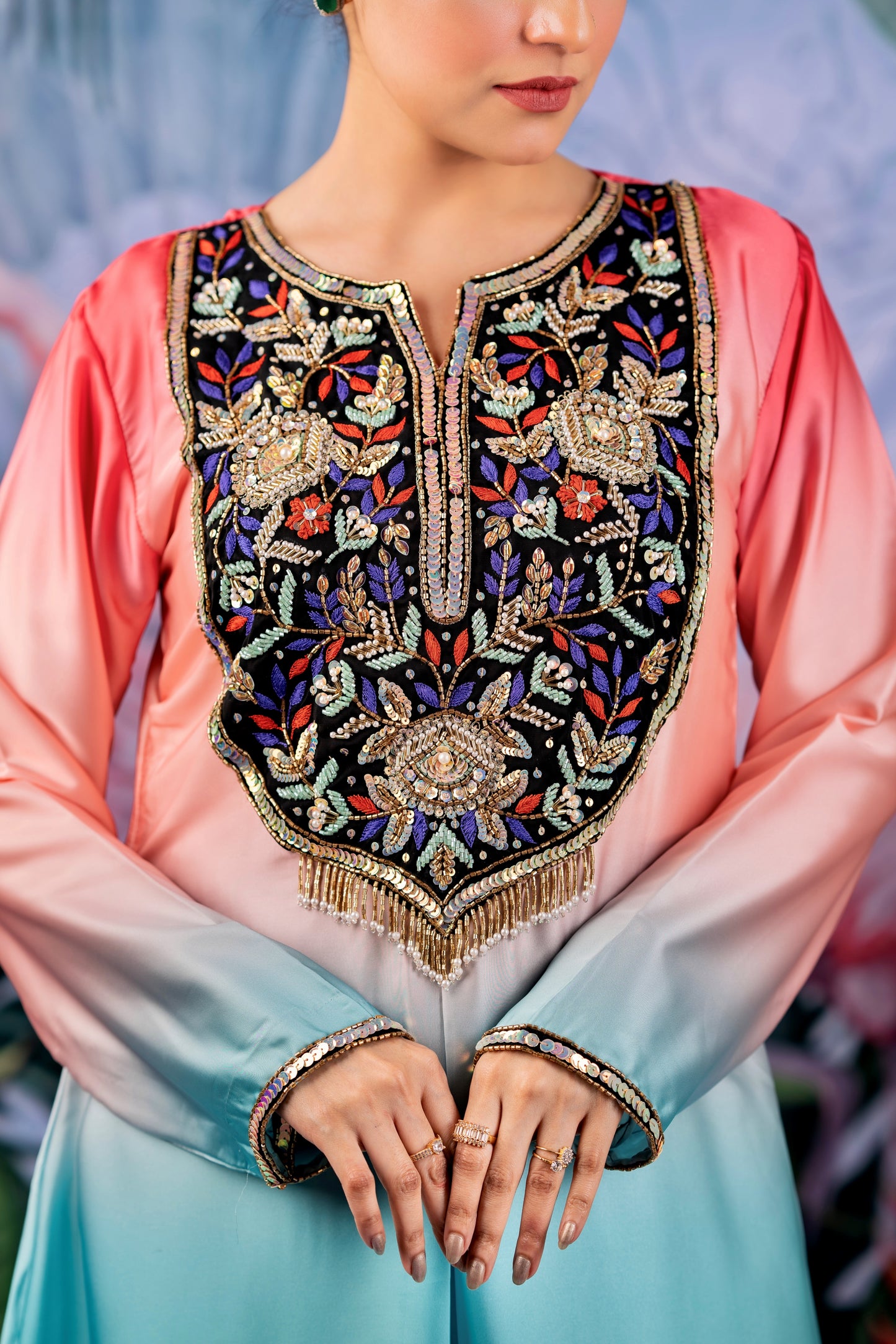 Ombre Elegance Kameez