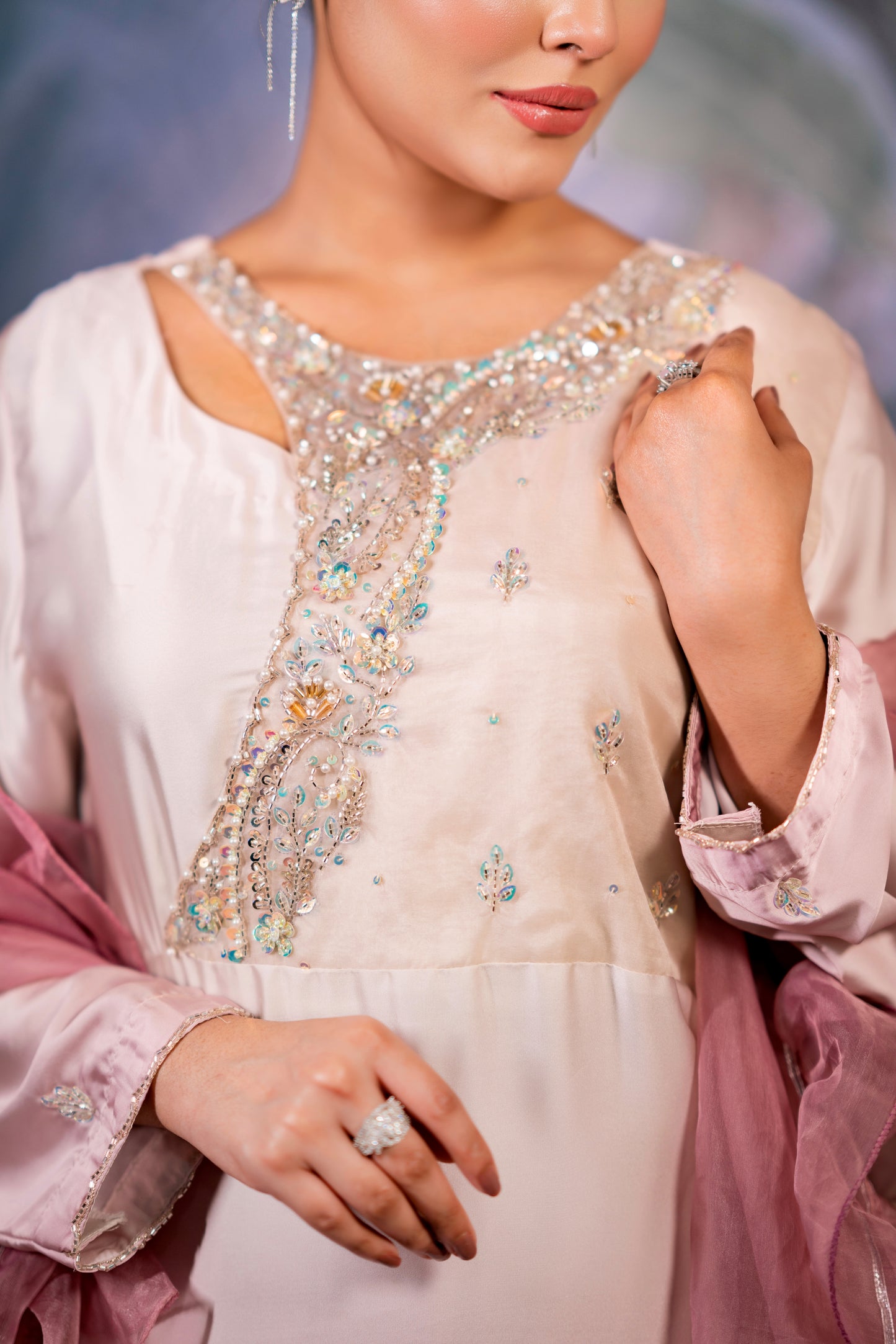 Blush Radiance Shalwar Kameez