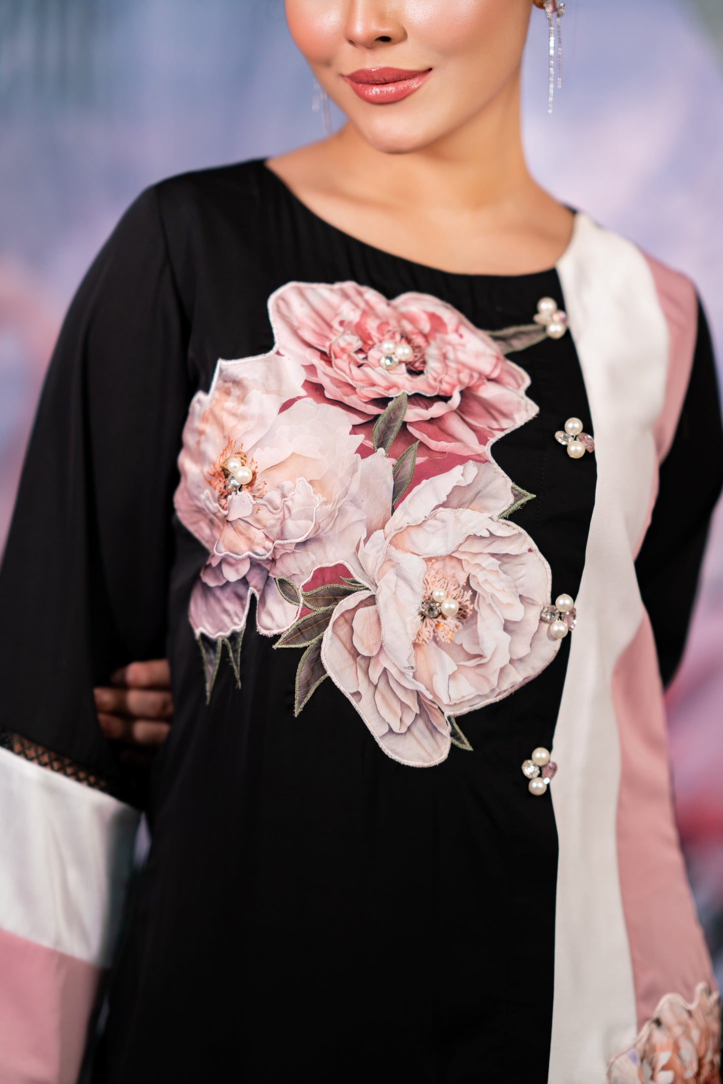 Floral Fusion Ensemble Co-Ord Set