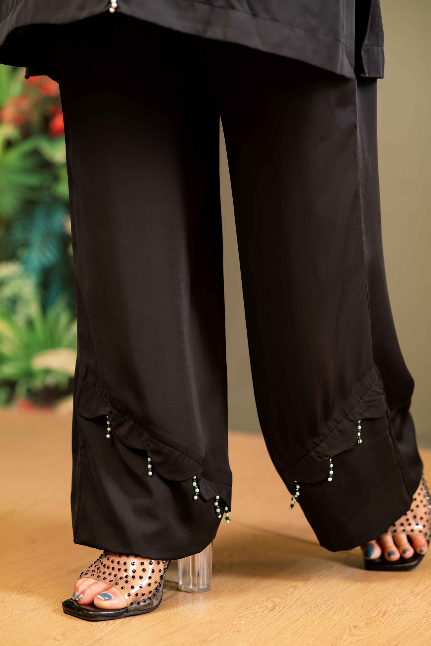 Midnight Regal Karchupi Co-Ord