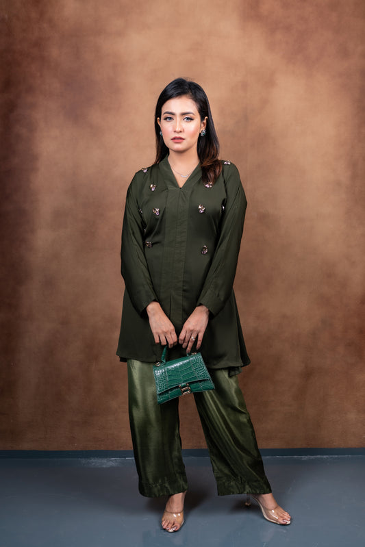 Emerald Elegance Co-Ord