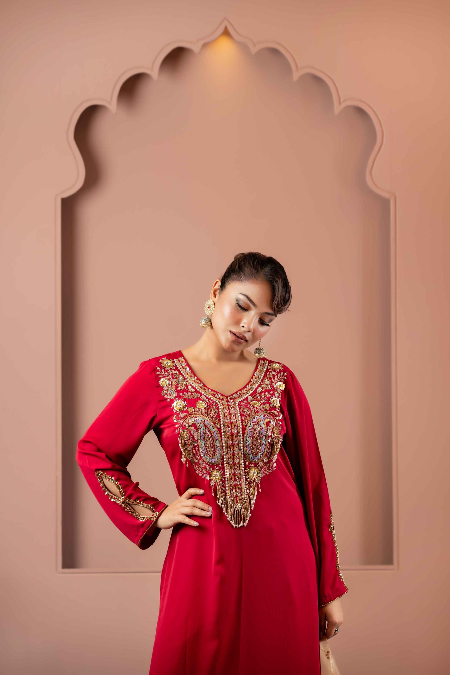 Crimson Grace Shalwar Kameez Set