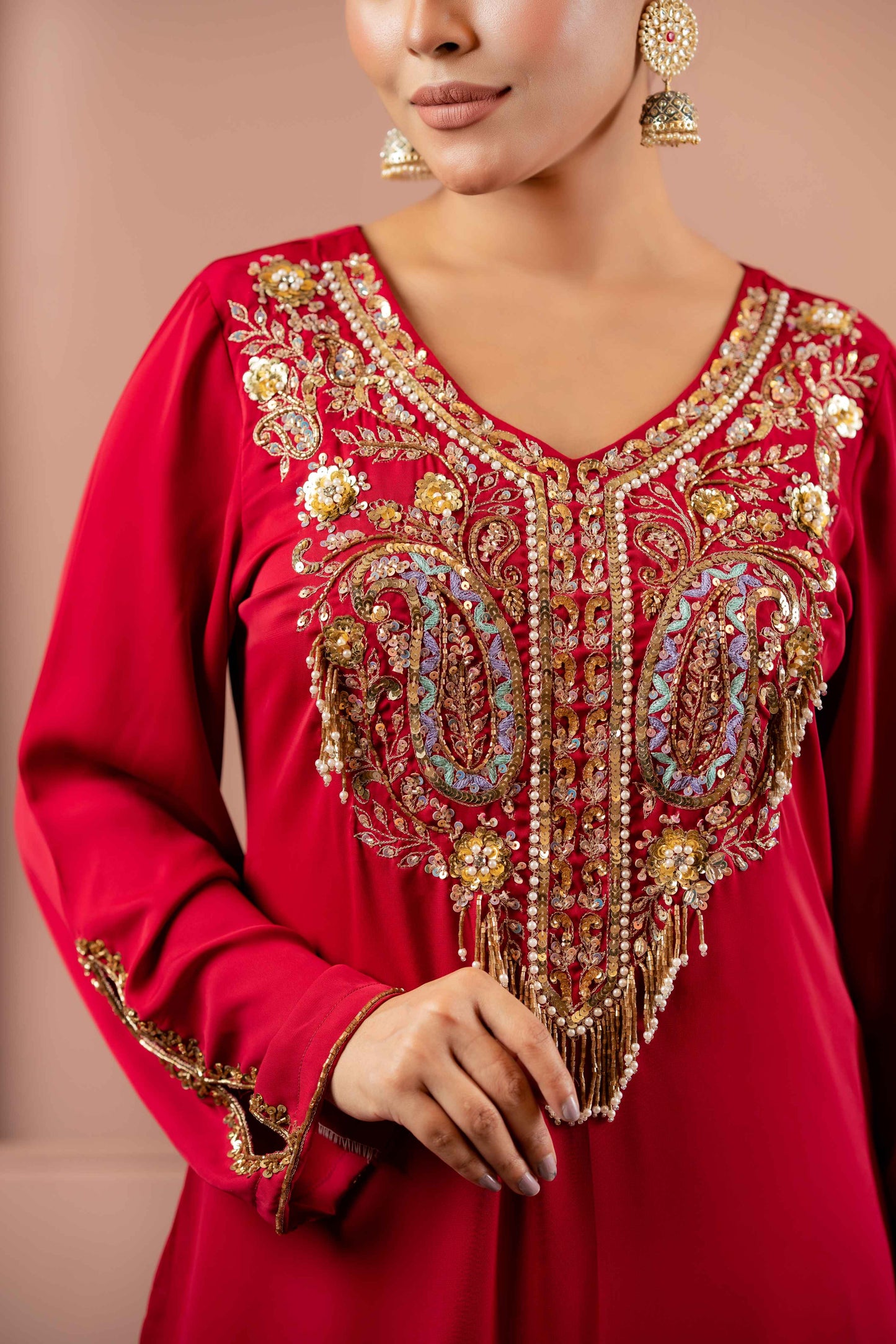 Crimson Grace Shalwar Kameez Set