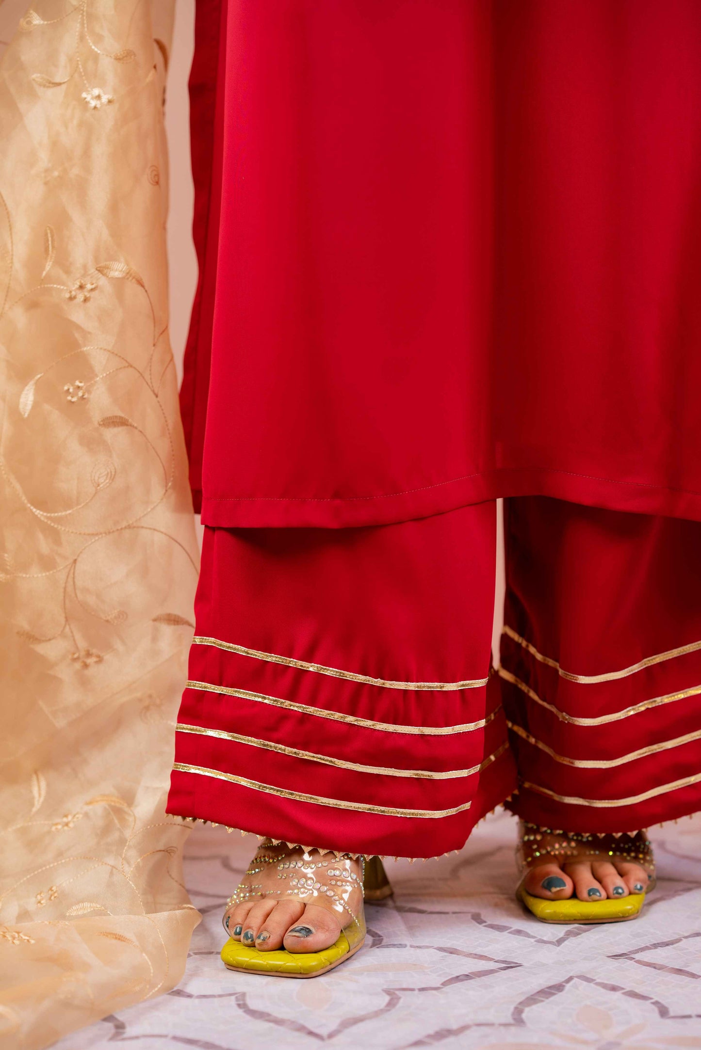 Crimson Grace Shalwar Kameez Set