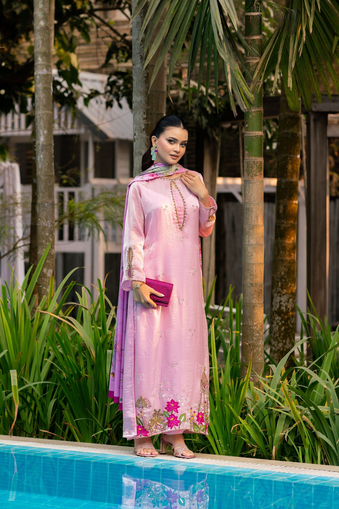 Blush Bloom Serenity Three Piece set