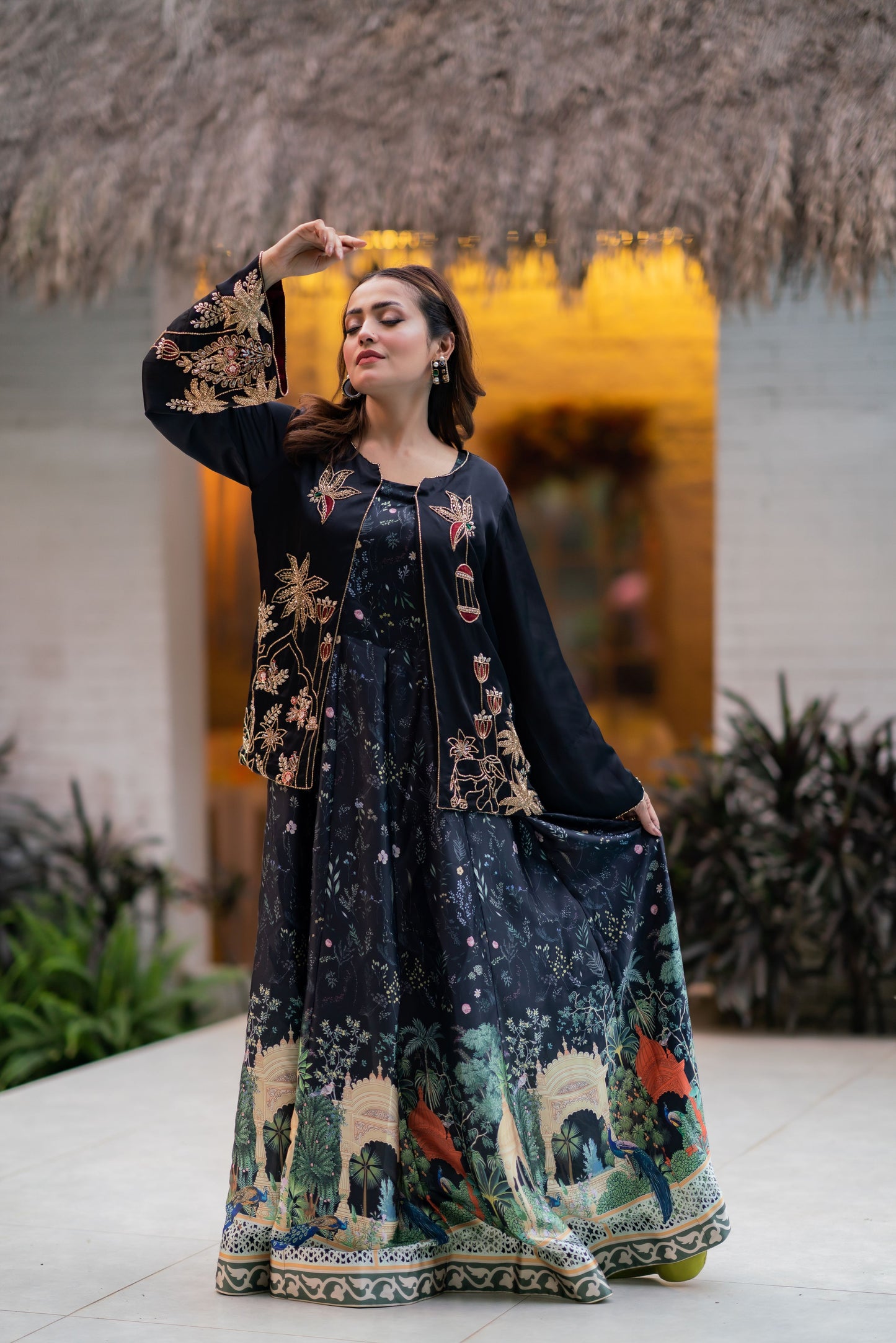 Midnight Garden Majesty Gown