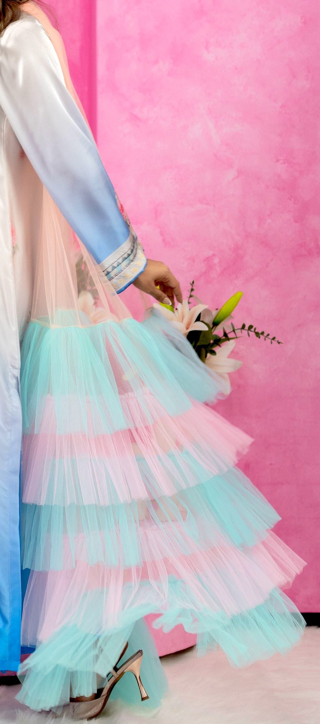 Pastel Dream Ombre Dupatta