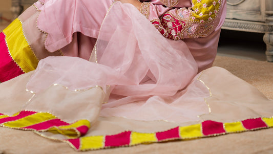 Soft Glam Golden-Edged Dupatta