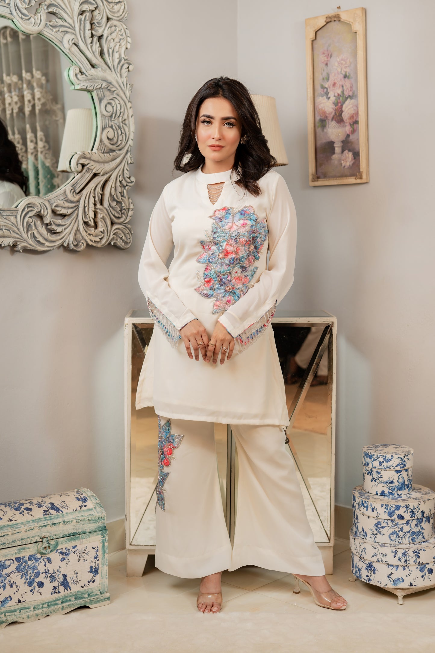 Off White Co-Ord Set