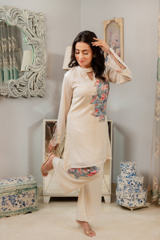 Off White Co-Ord Set