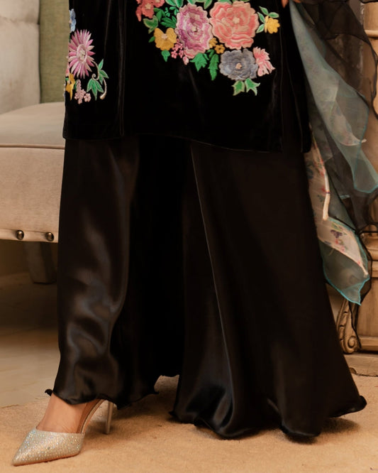 Black Sharara Pant