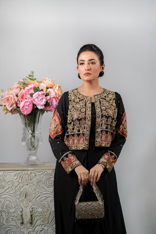 Royal Noir Coaty Elegance