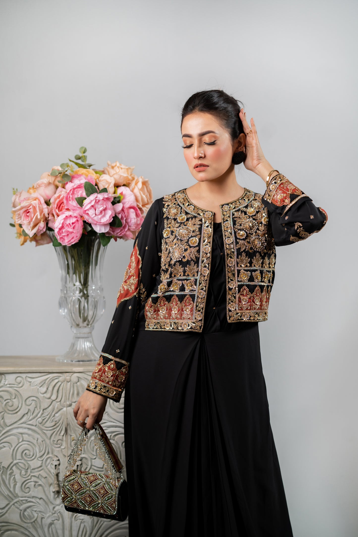 Royal Noir Coaty Elegance