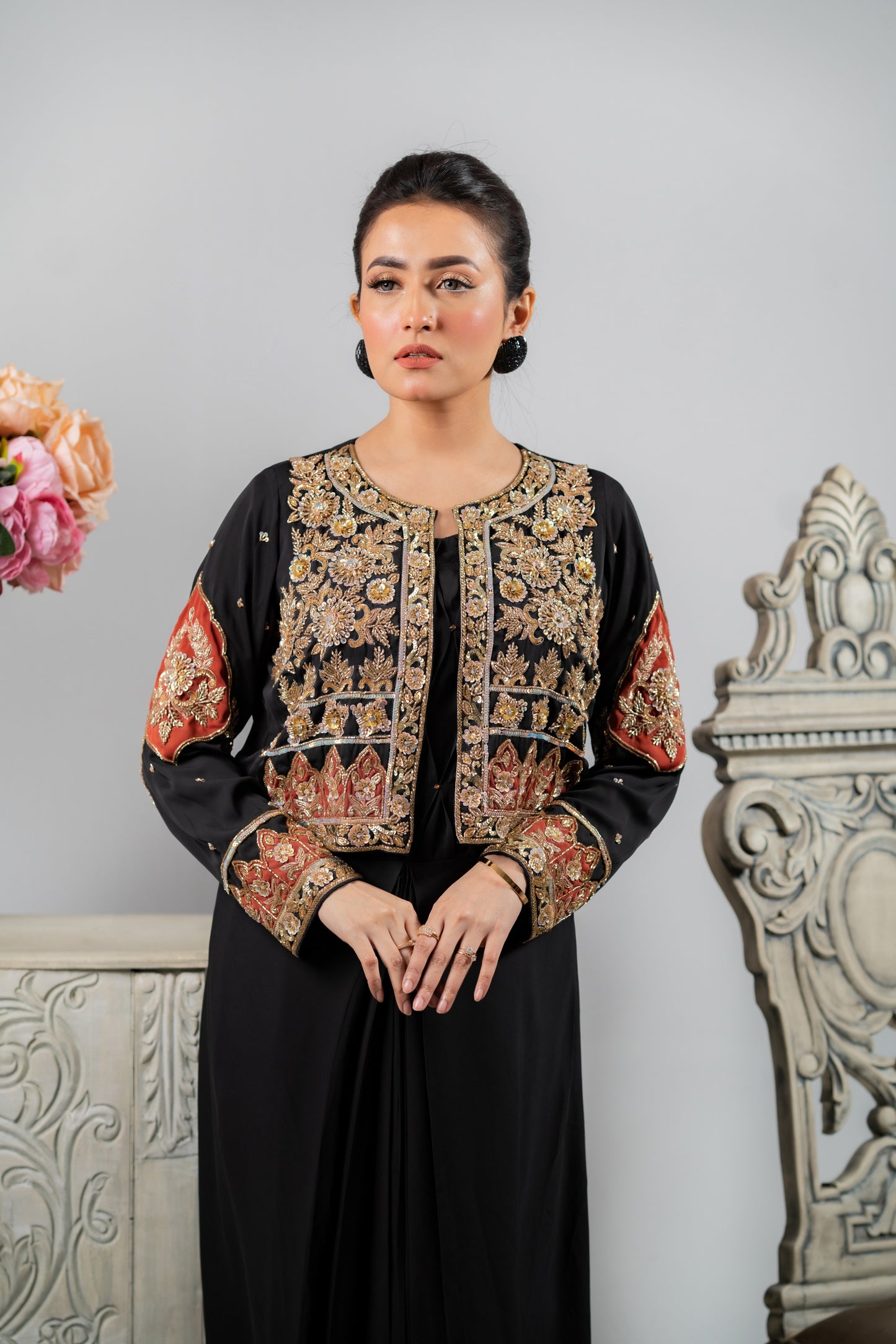 Royal Noir Coaty Elegance