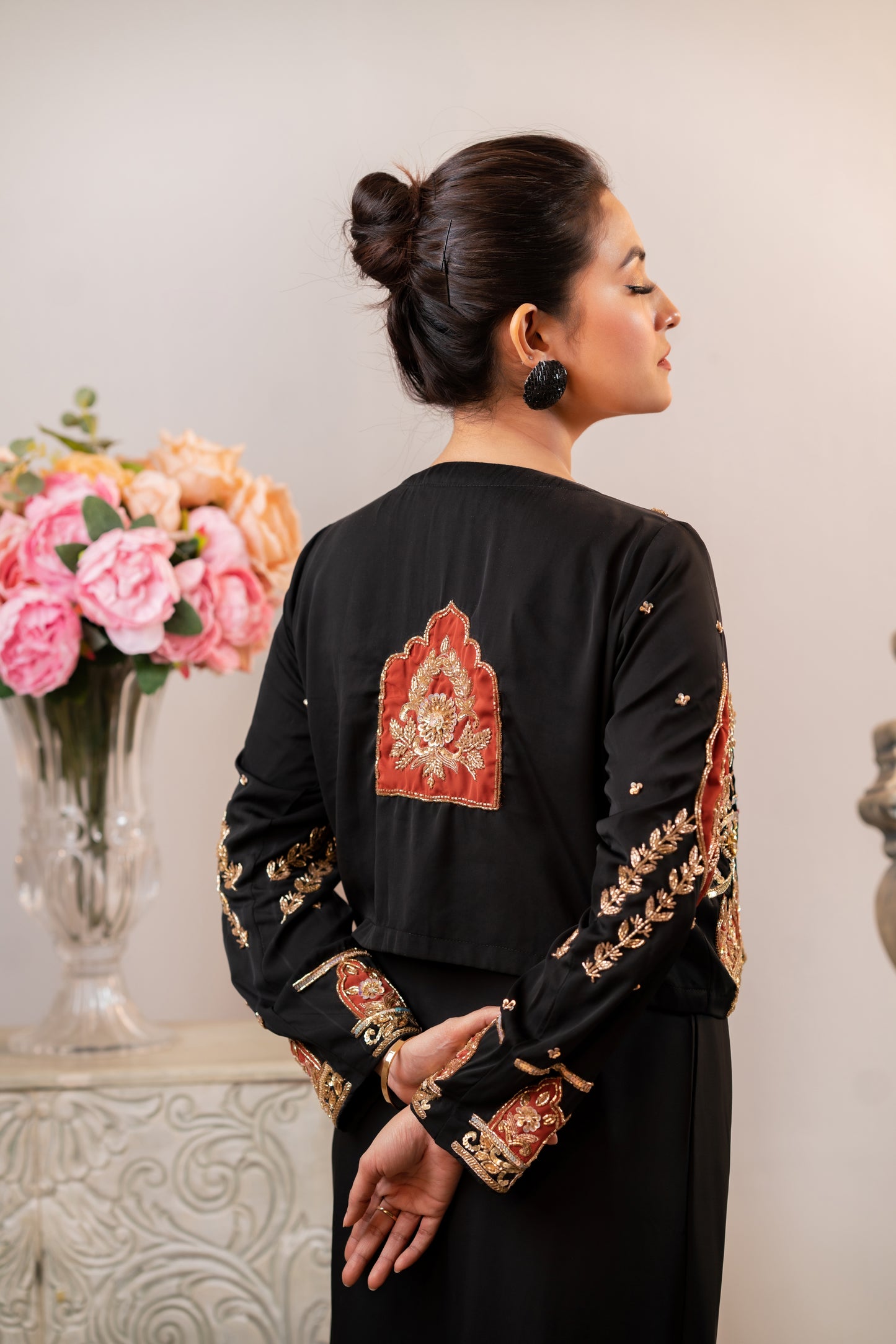 Royal Noir Coaty Elegance