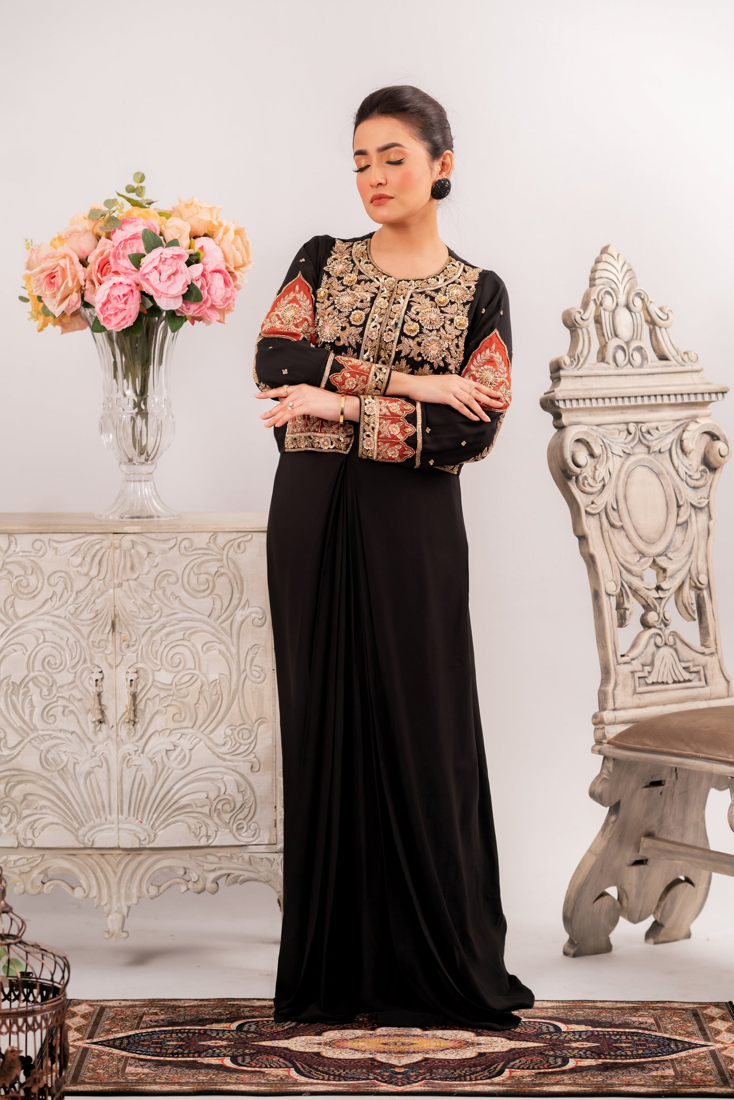 Royal Noir Coaty Elegance