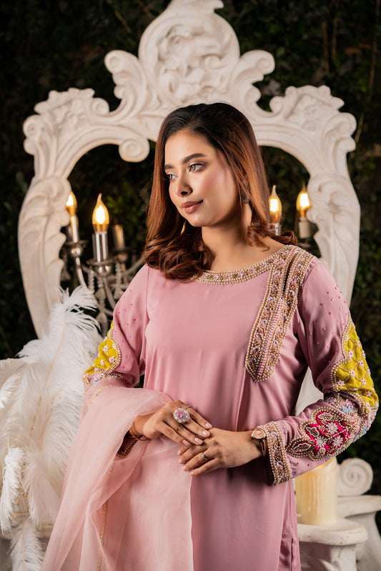 Blush Elegance Shalwar Kameez Set