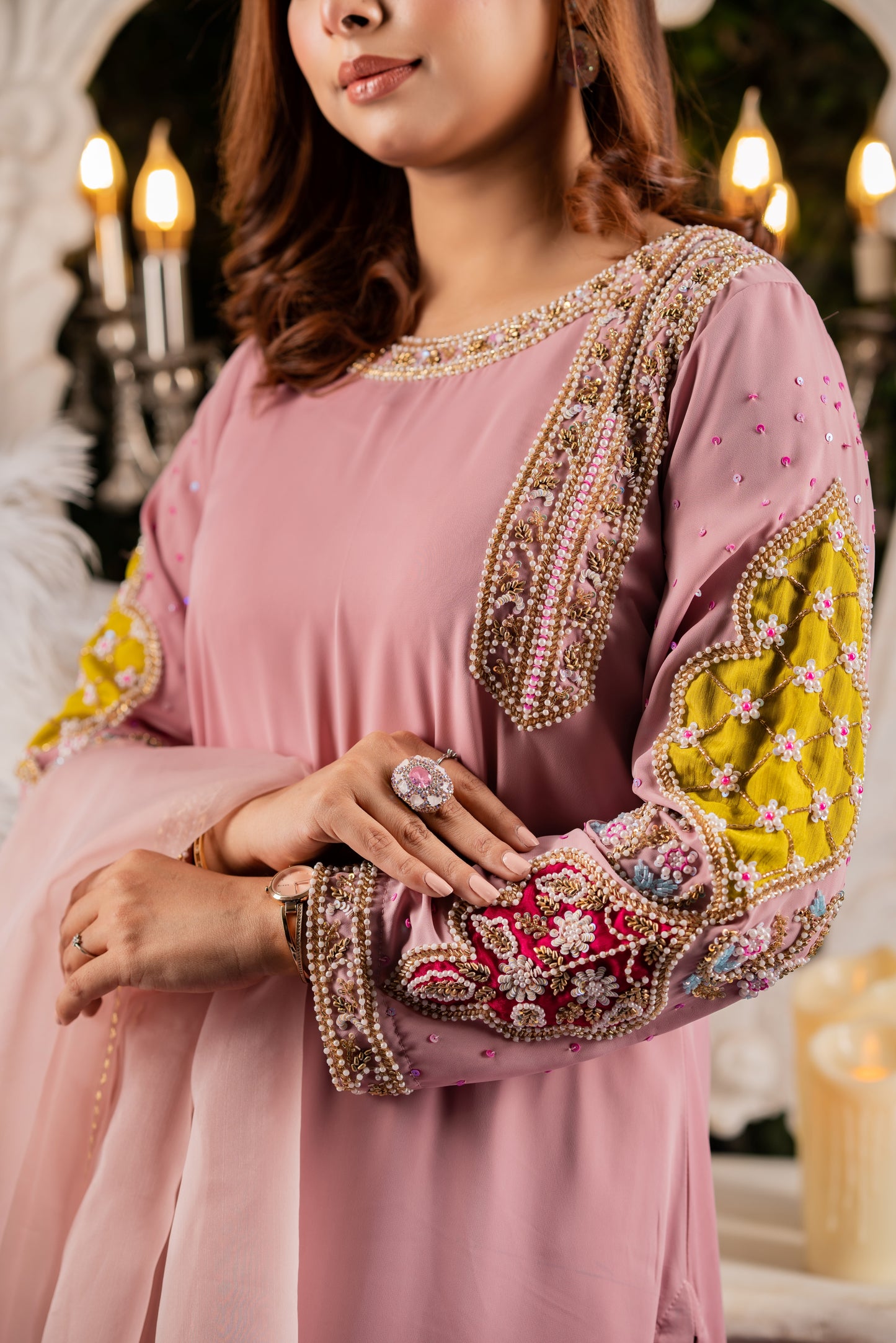 Blush Elegance Shalwar Kameez Set