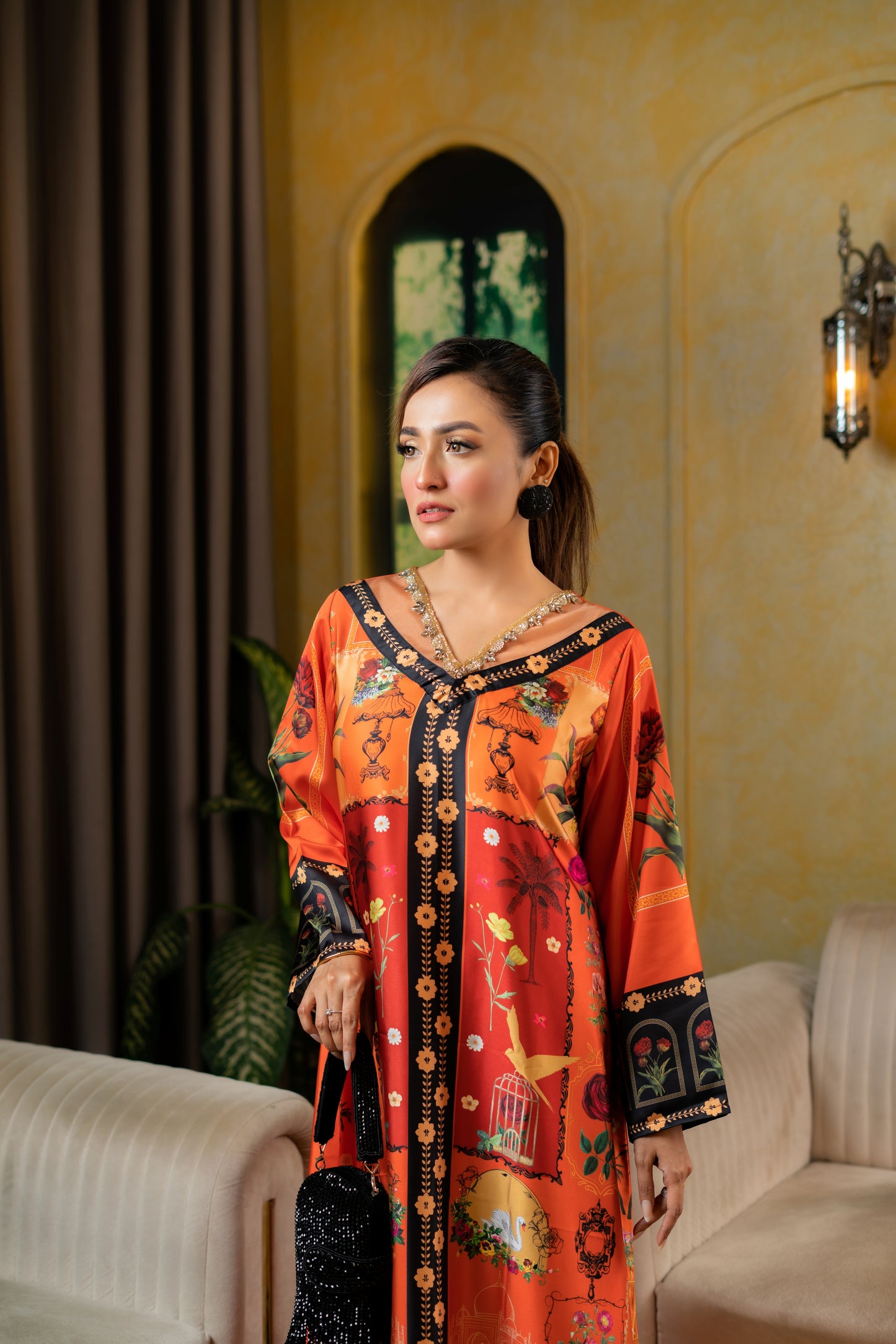 Sunset Muse Long Kameez And Pant