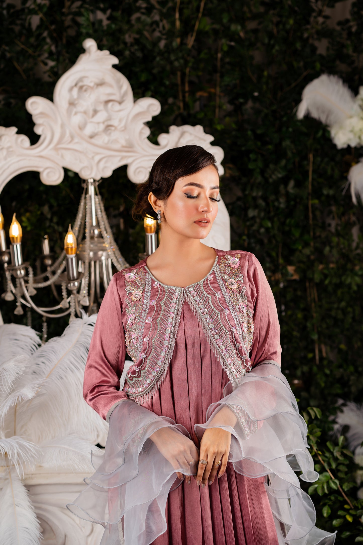 Rosewood Elegance Gown