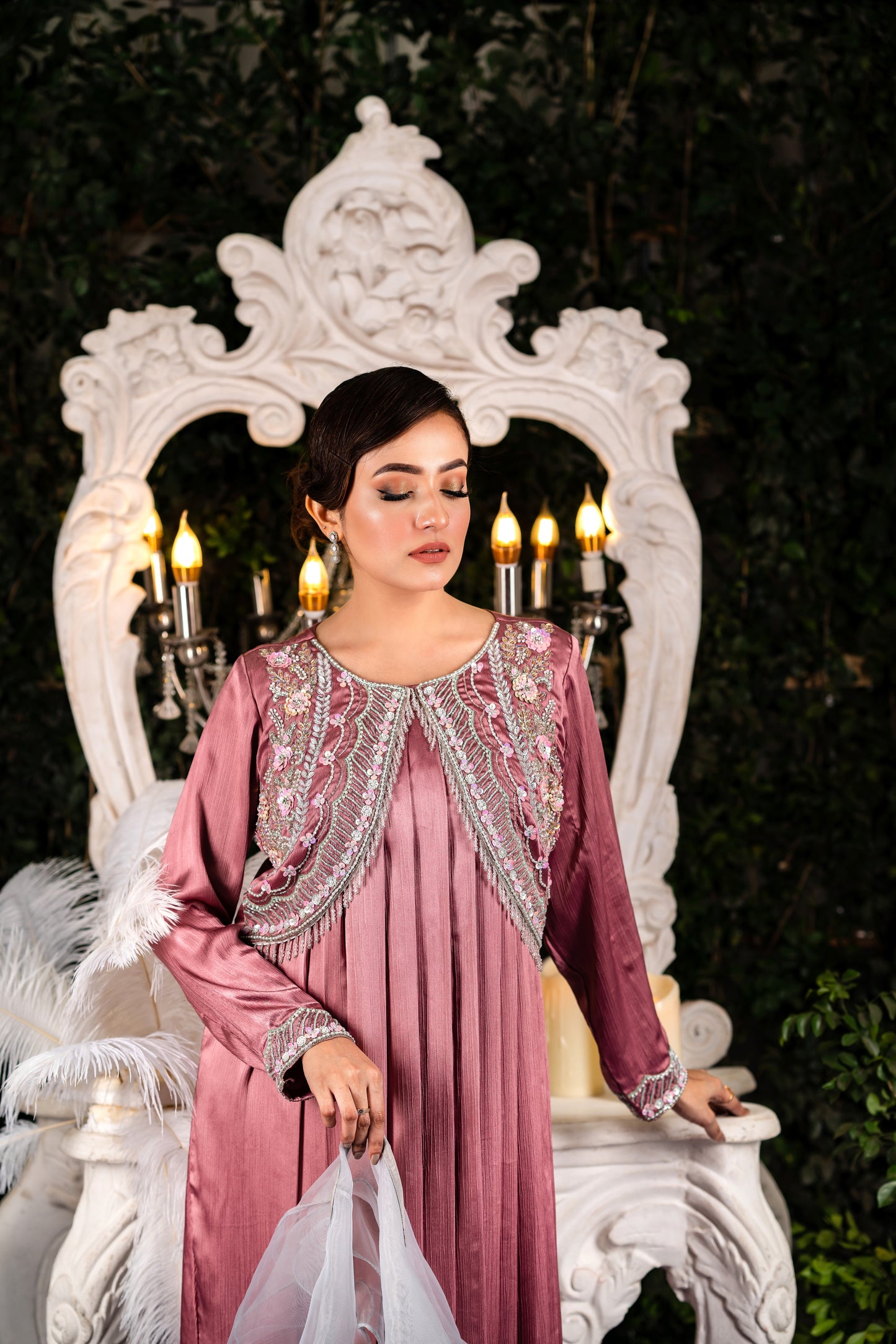 Rosewood Elegance Gown