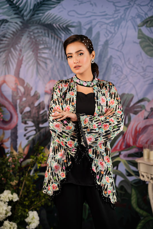 Midnight Blossom Elegance