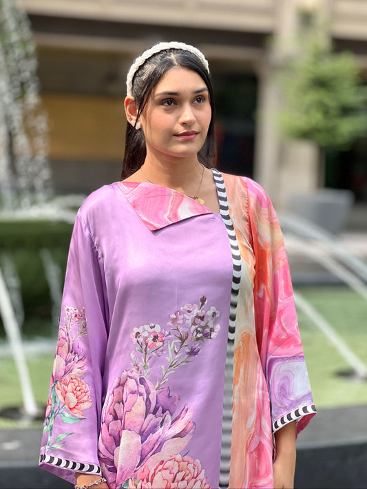 Lavender Bloom Co-Ord Set