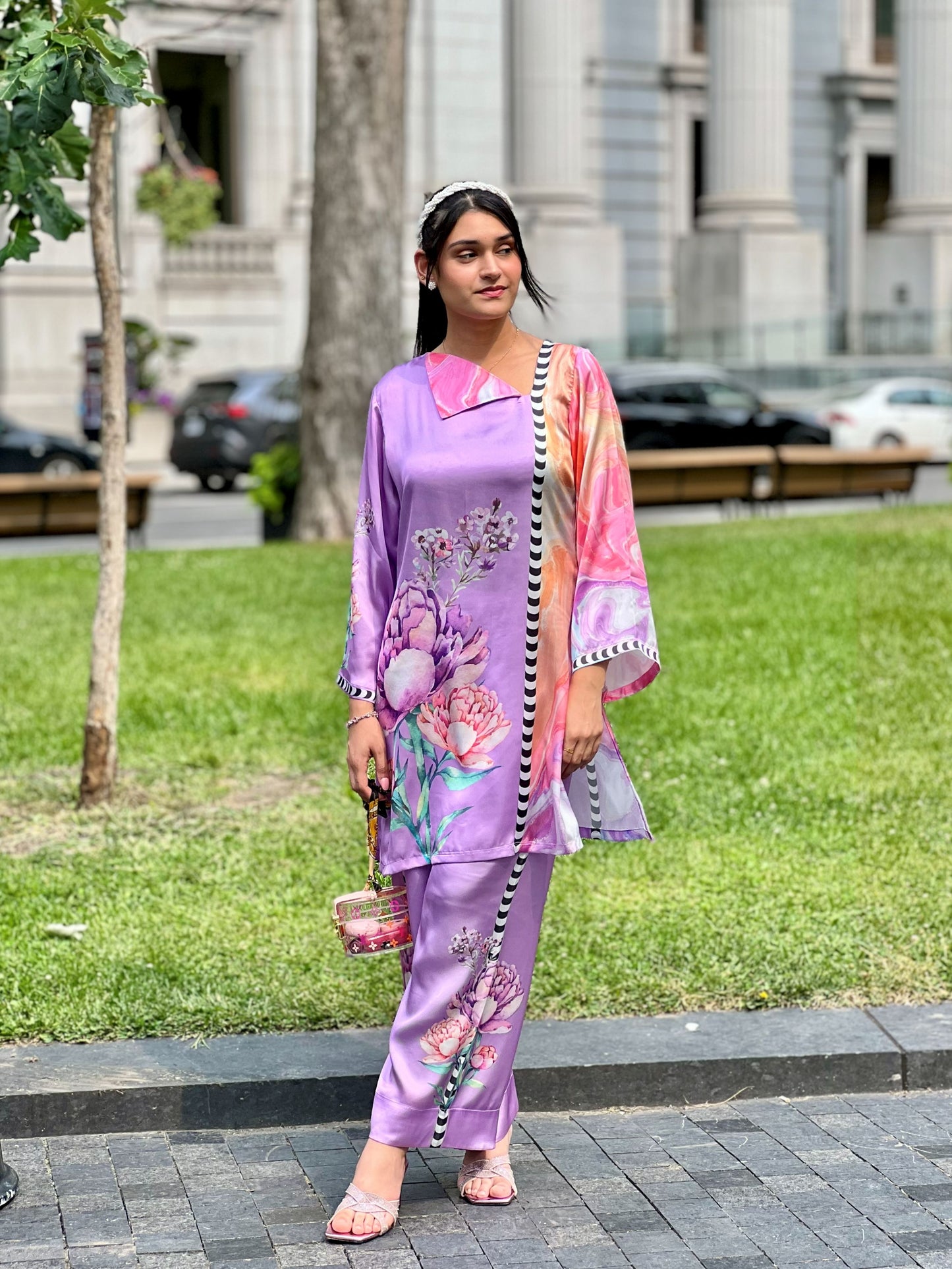 Lavender Bloom Co-Ord Set