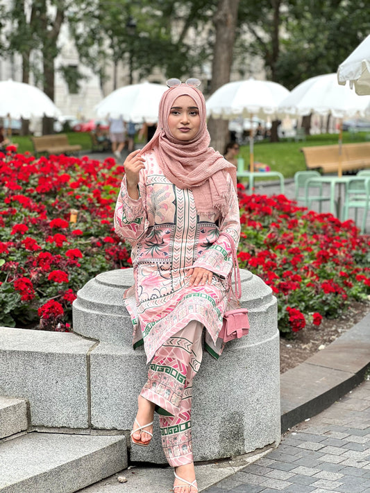 Peach Blush Co-Ord Set