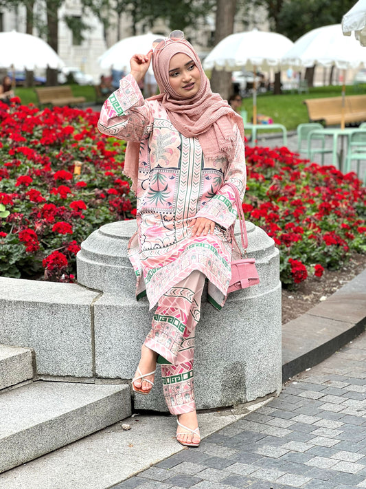 Peach Blush Co-Ord Set