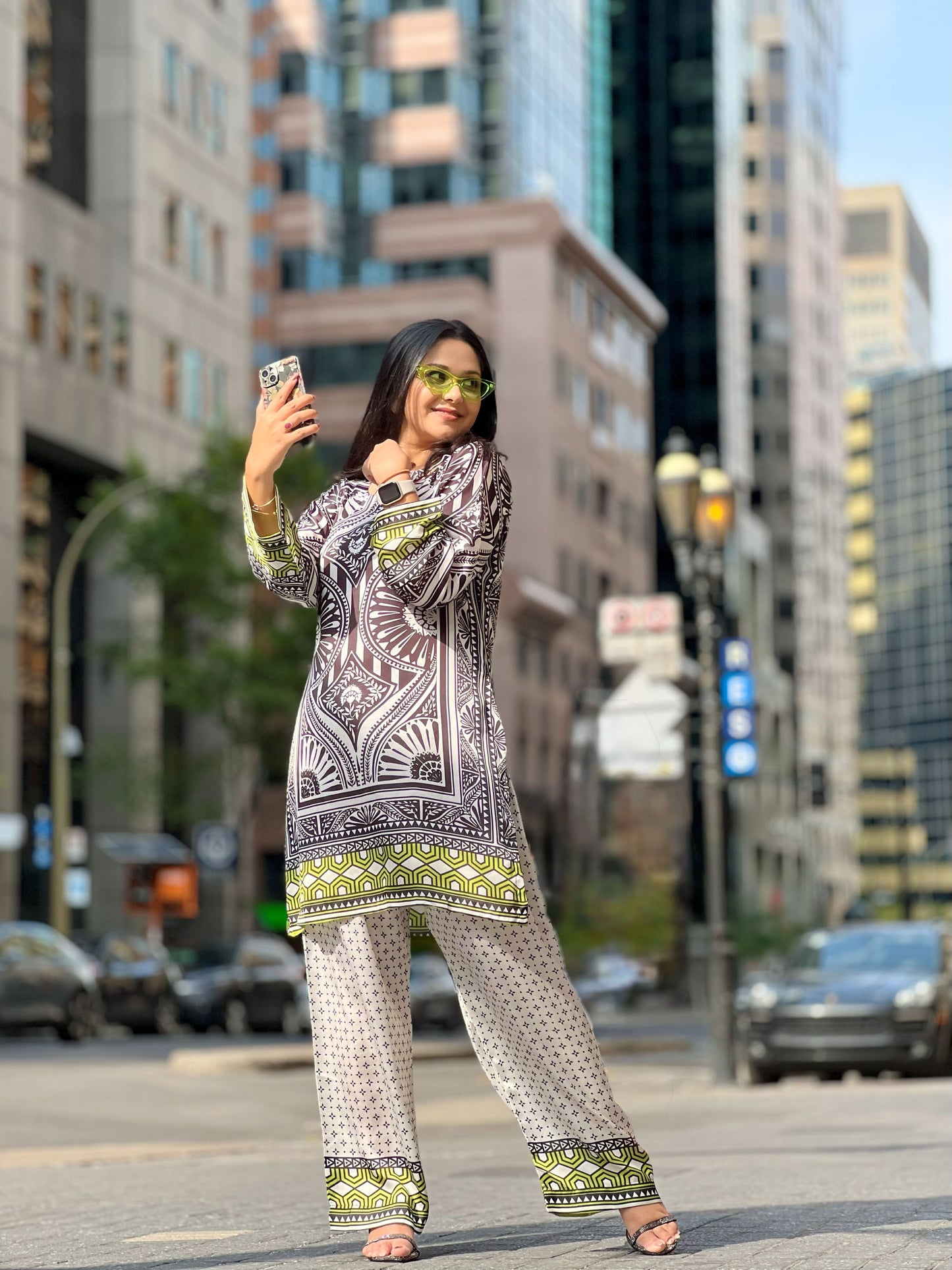 Urban Ethnic Fusion Co-Ord Set