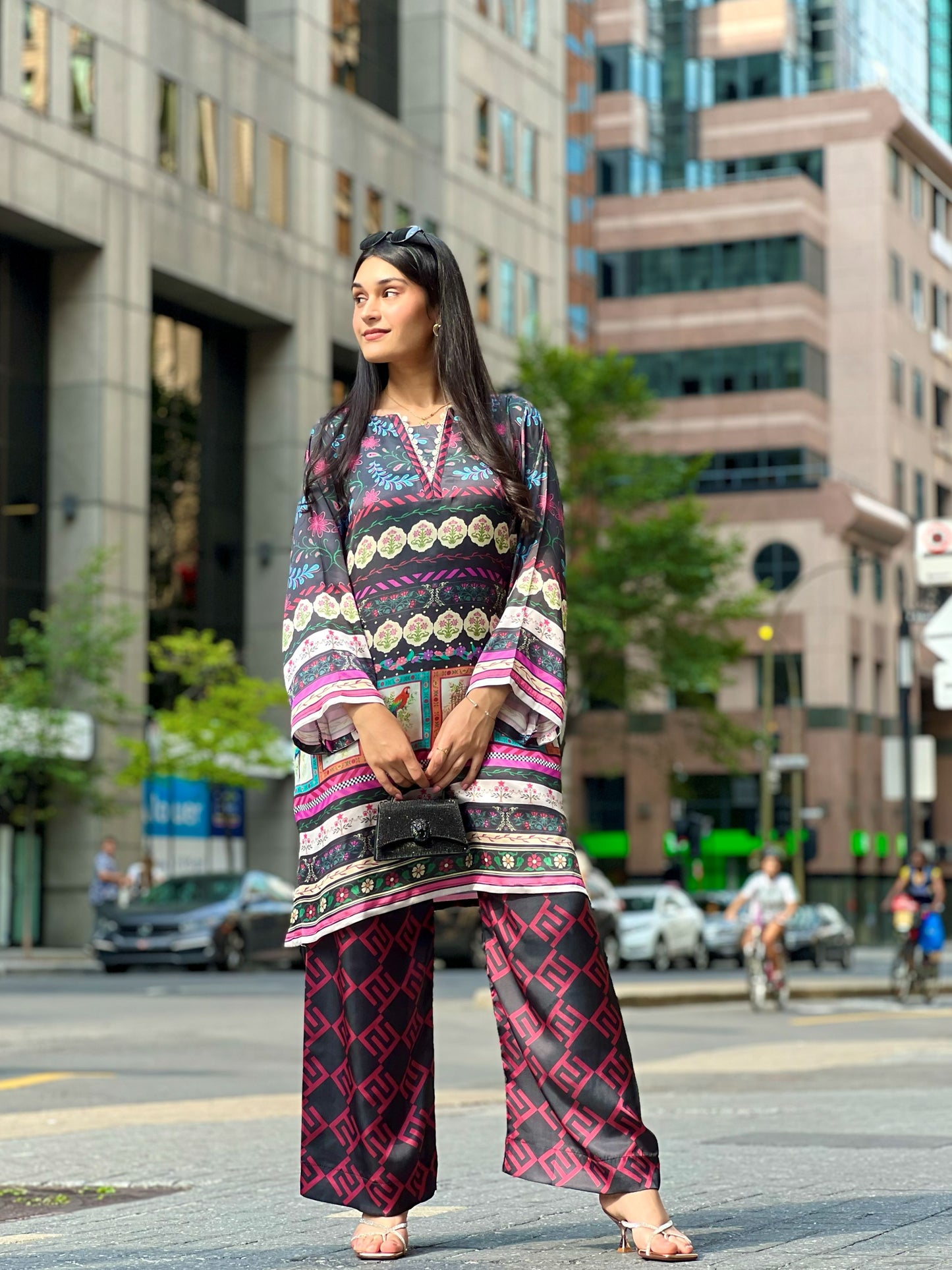 City Luxe Fusion Co-Ord Set