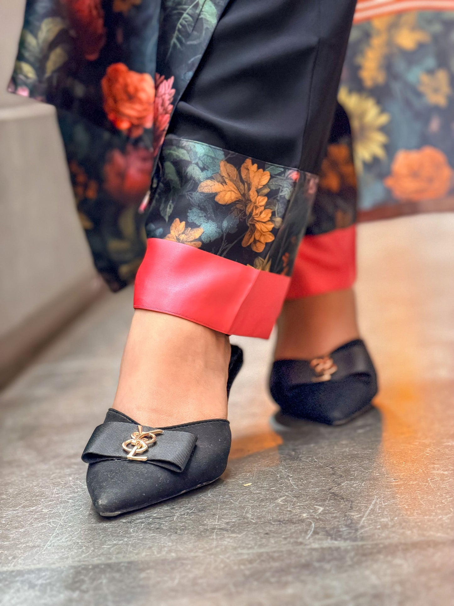 Blush Garden Grace Kameez And Pant Set