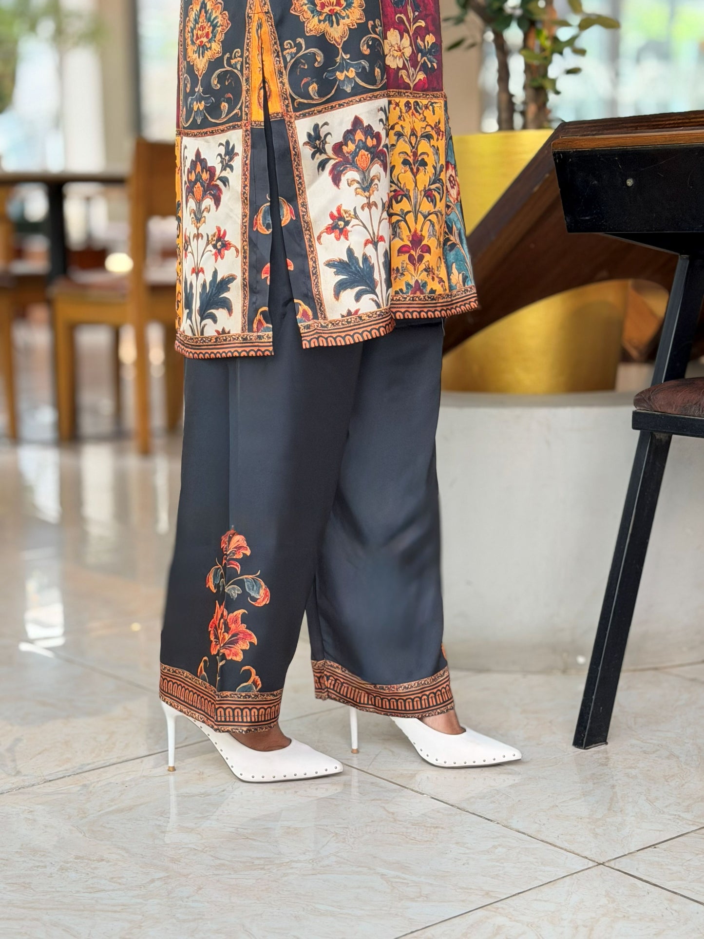 Multicolour Patchwork Floral Co-ord Set