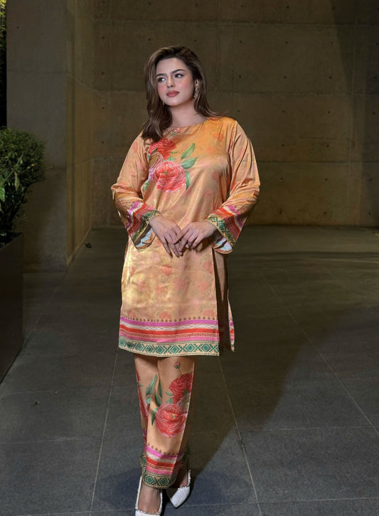 Chic Breeze Printed Coord Set