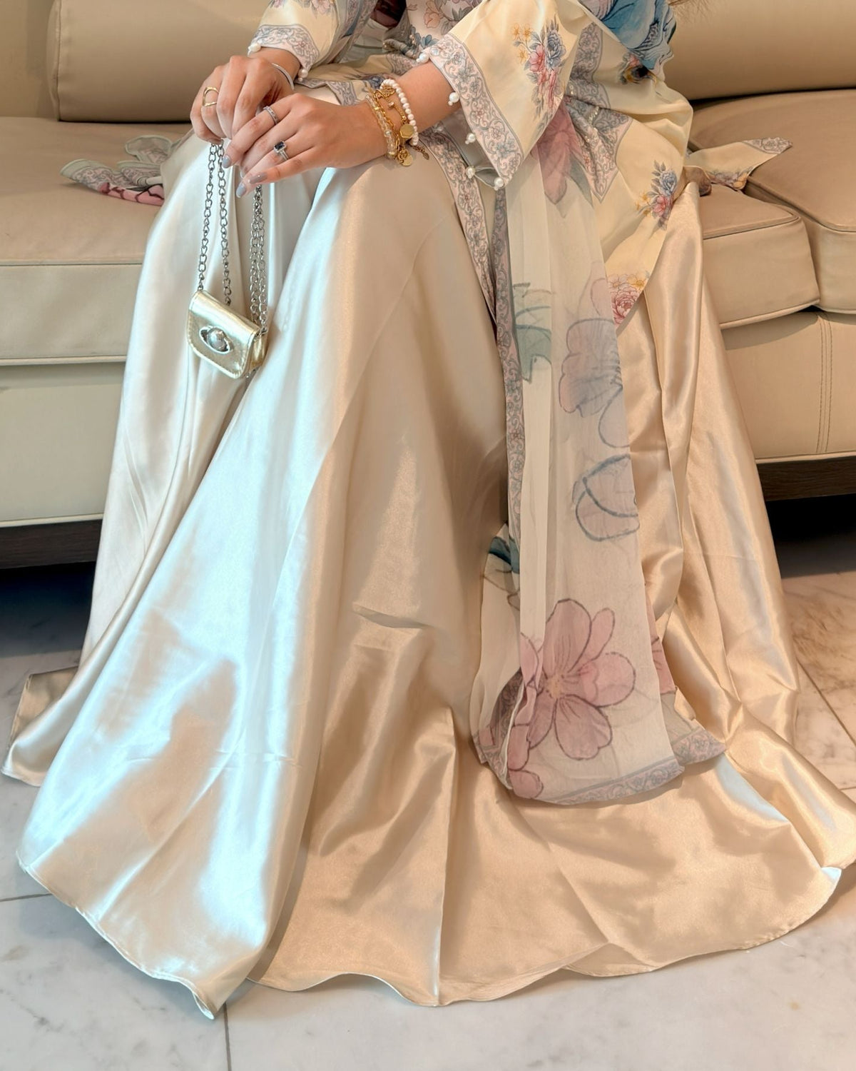Ivory Sharara Pant