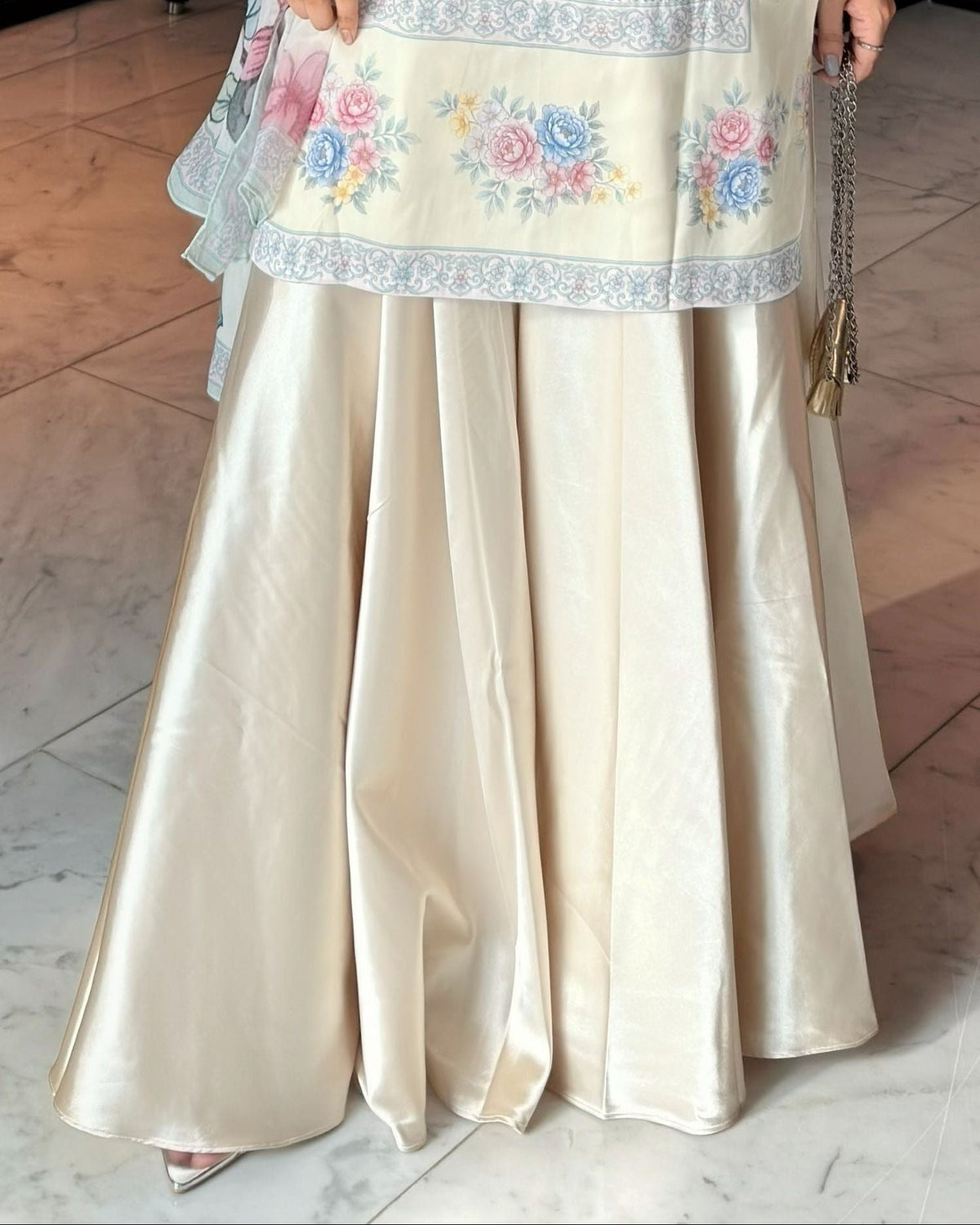 Ivory Sharara Pant