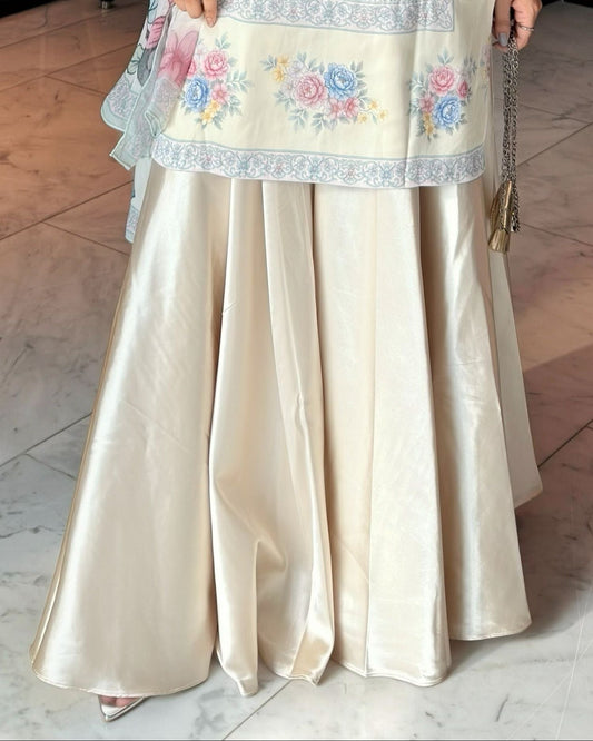 Ivory Sharara Pant
